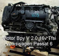 Motor Bpy V 2.0 16v Tfsi Volkswagen Passat 6