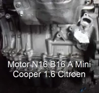 Motor N16 B16 A Mini Cooper 1.6 Citroen