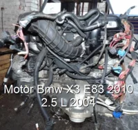 Motor Bmw X3 E83 2010 2.5 L 2004