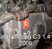 Motor Citroen C3 1.4 B 2006