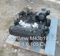 Motor Bmw M43b19 1.6 1.8 1.9 105 Cv