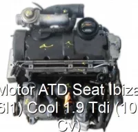 Motor ATD Seat Ibiza (6l1) Cool 1.9 Tdi (101 Cv)