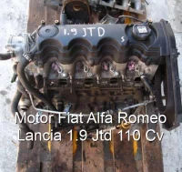 Motor Fiat Alfa Romeo Lancia 1.9 Jtd 110 Cv