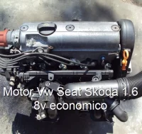 Motor Vw Seat Skoda 1.6 8v economico