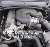 Motor Bmw E46 Z3 1.8 1.9 M43