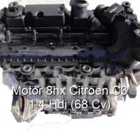 Motor 8hx Citroen C3 1.4 Hdi (68 Cv)