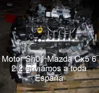 Motor Sh01 Mazda Cx5 6 2.2 enviamos a toda España