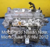 Motor Hr16 Nissan Note, Micra, Juke 1.6 16v 2012