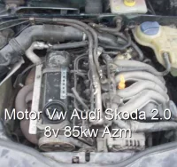 Motor Vw Audi Skoda 2.0 8v 85kw Azm