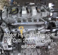 Motor Hyundai Tucson 2.0 Crdi 2007 en buen estado