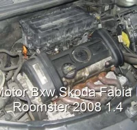 Motor Bxw Skoda Fabia Ii Roomster 2008 1.4