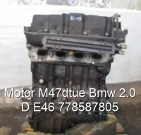 Motor M47dtue Bmw 2.0 D E46 778587805