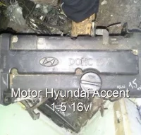 Motor Hyundai Accent 1.5 16v