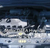 Motor D4EA Hyundai Trajet (fo) 2.0 Crdi Gls (113 C