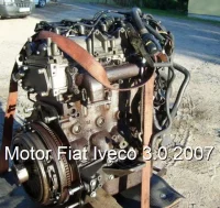 Motor Fiat Iveco 3.0 2007