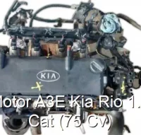 Motor A3E Kia Rio 1.3 Cat (75 Cv)