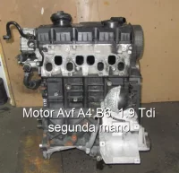 Motor Avf A4 B6, 1.9 Tdi segunda mano