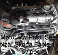 Motor Vw Polo. Seat Ibiza. Skoda Fabia 1.4 16v poc