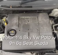 Motor 1.4 Bky Vw Polo Iv 9n 6q Seat Skoda