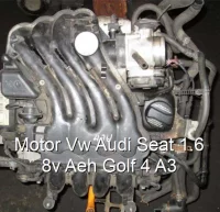 Motor Vw Audi Seat 1.6 8v Aeh Golf 4 A3