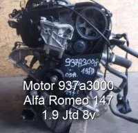 Motor 937a3000 Alfa Romeo 147 1.9 Jtd 8v