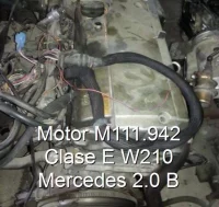 Motor M111.942 Clase E W210 Mercedes 2.0 B