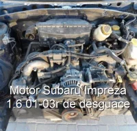 Motor Subaru Impreza 1.6 01-03r de desguace
