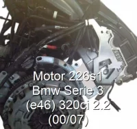 Motor 226s1 Bmw Serie 3 (e46) 320ci 2.2 (00/07)