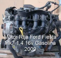 Motor Rtja Ford Fiesta Mk7 1.4 16v Gasolina 2009