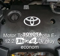 Motor Toyota Corolla E-12 2.0 D4d 90 Cv muy econom