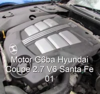 Motor G6ba Hyundai Coupe 2.7 V6 Santa Fe 01