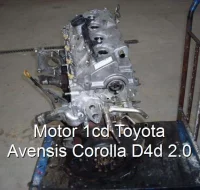 Motor 1cd Toyota Avensis Corolla D4d 2.0