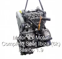Motor 1Y Motor Completo Seat Ibiza (6k) Básico 1.9