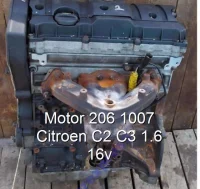 Motor 206 1007 Citroen C2 C3 1.6 16v