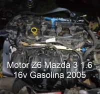 Motor Z6 Mazda 3 1.6 16v Gasolina 2005