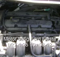 Motor 8a6g Ford Fiesta Mk7 1.25 16v 08-12