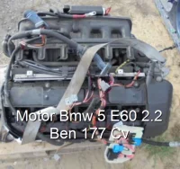 Motor Bmw 5 E60 2.2 Ben 177 Cv
