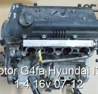 Motor G4fa Hyundai I30 1.4 16v 07-12