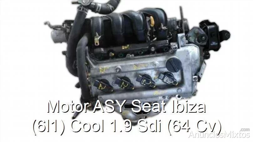 Motor ASY Seat Ibiza (6l1) Cool 1.9 Sdi (64 Cv)