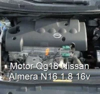 Motor Qg18 Nissan Almera N16 1.8 16v