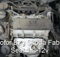 Motor Bzg Skoda Fabia Seat 1.2 12v