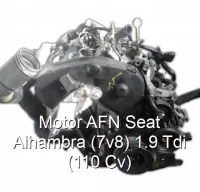 Motor AFN Seat Alhambra (7v8) 1.9 Tdi (110 Cv)