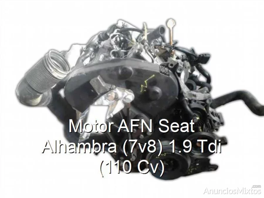 Motor AFN Seat Alhambra (7v8) 1.9 Tdi (110 Cv)