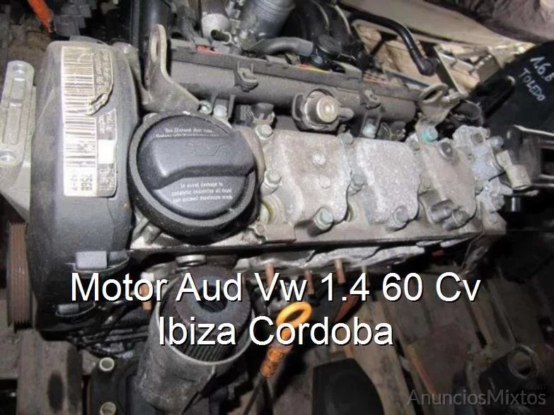 Motor Aud Vw 1.4 60 Cv Ibiza Cordoba