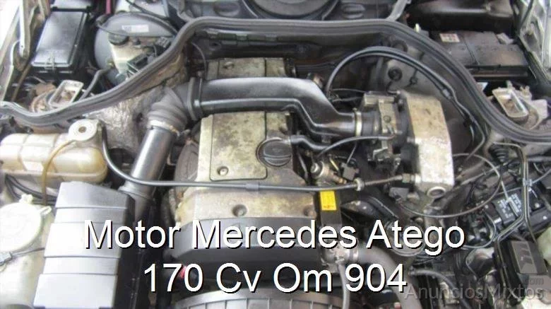 Motor Mercedes Atego 170 Cv Om 904