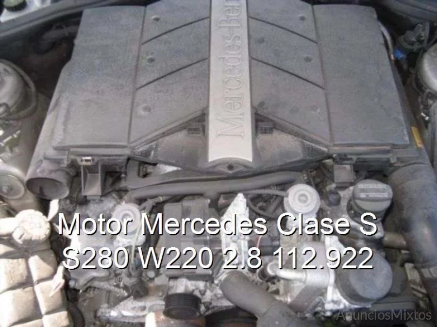 Motor Mercedes Clase S S280 W220 2.8 112.922
