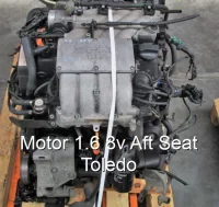 Motor 1.6 8v Aft Seat Toledo