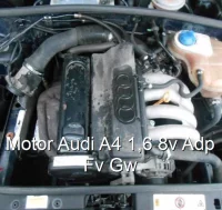 Motor Audi A4 1,6 8v Adp Fv Gw