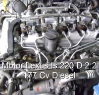 Motor Lexus Is 220 D 2.2 177 Cv Diesel