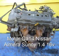 Motor Ga14 Nissan Almera Sunny 1.4 16v